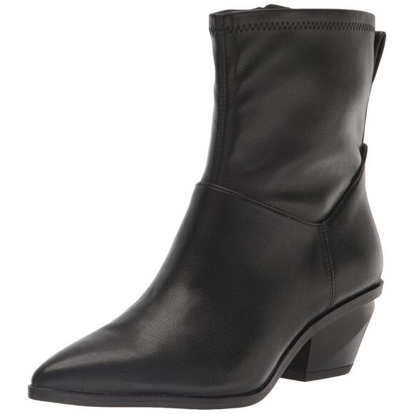 Franco Sarto Womens Sammi Bootie Black 6 M